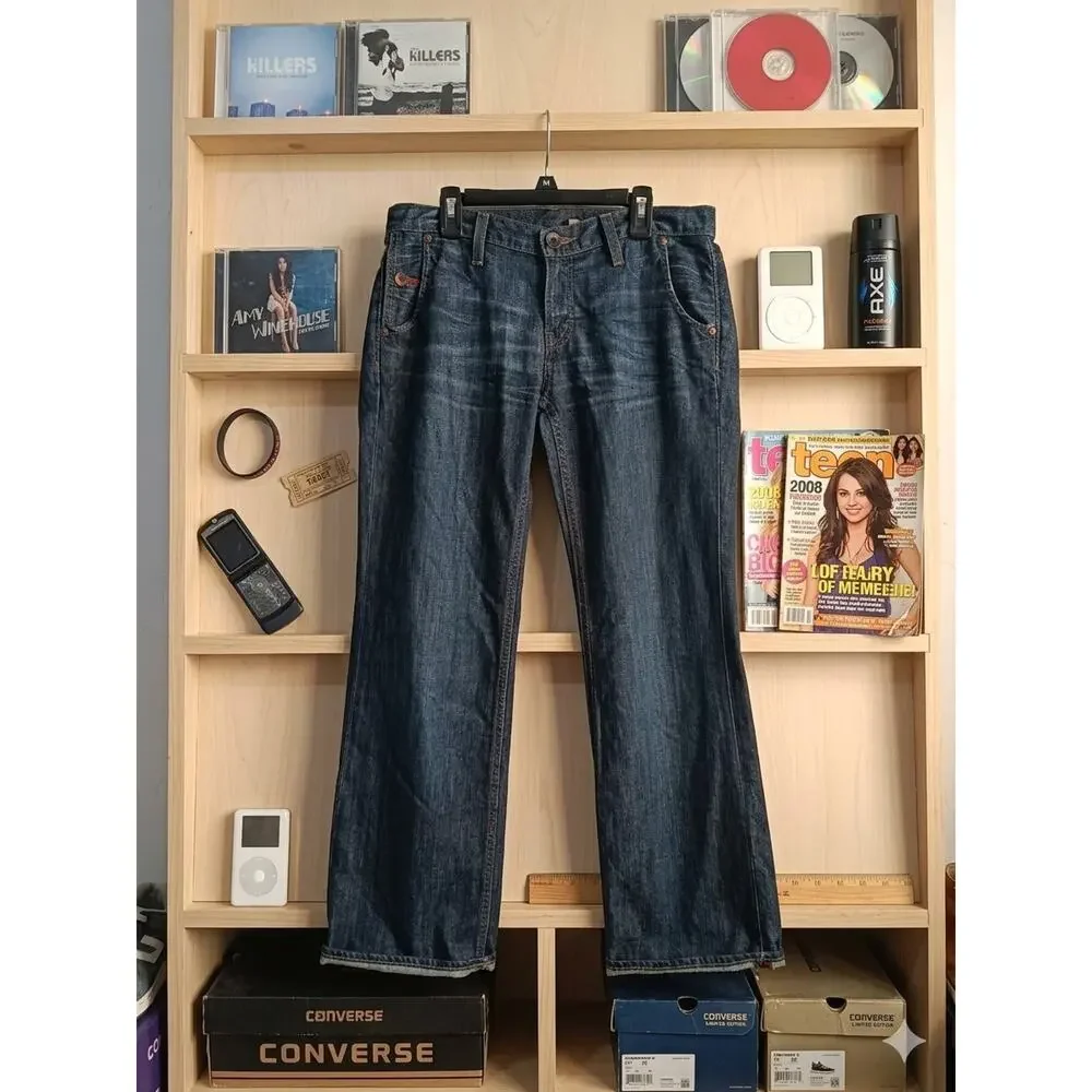 Gap 1969 Limited Edition Straight Leg Jeans Women’s 4R Dark Wash 2008 Y2K
